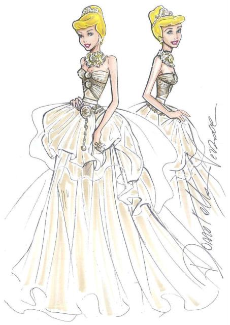 Cenicienta, por Versace