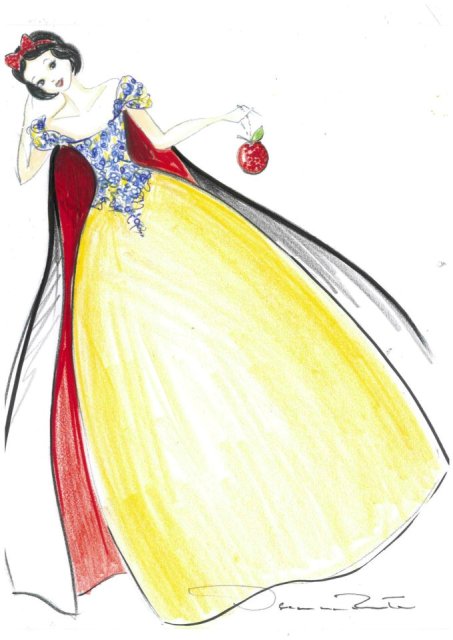 Blancanieves, O. de la Renta