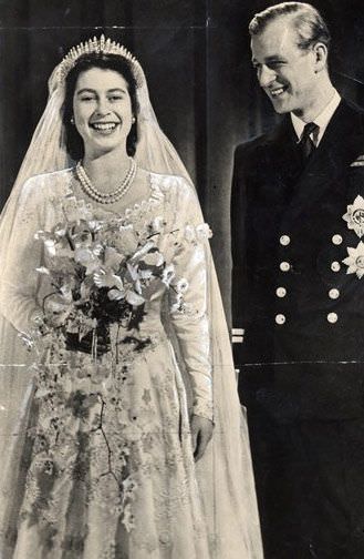 Su vestido de novia
