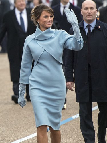Melania en la toma de posesión