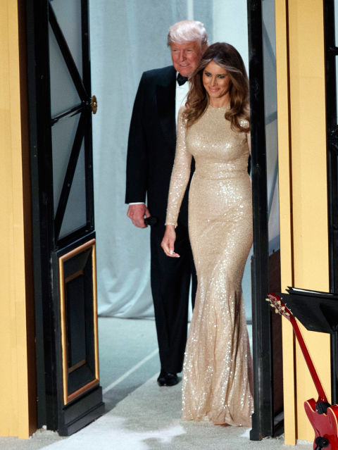 En la cena de gala