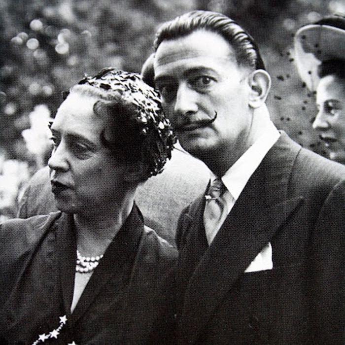 Elsa Schiaparelli y Salvador Dalí