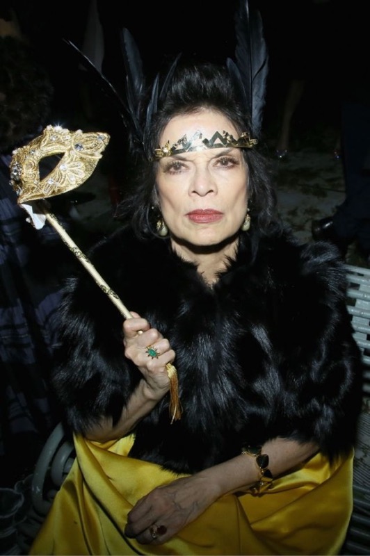 Blanca Jaager en la fiesta de máscaras de Dior