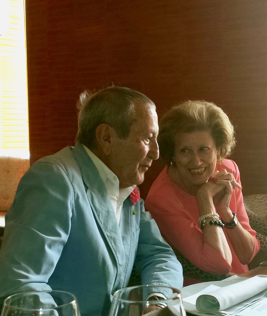 Elio Berhanyer con Josefina Figueras