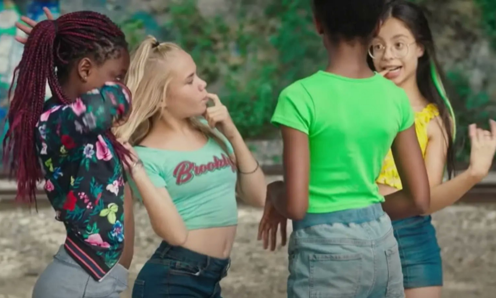 hipersexualización de la infancia en el film