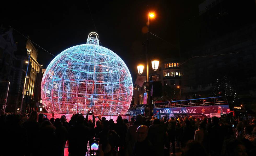 La gran bola de la Gran Vía