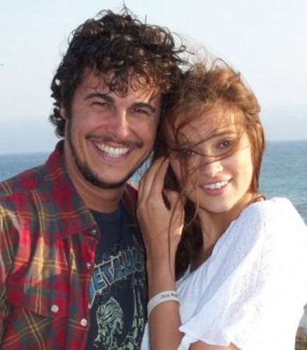 Con Mike, su marido