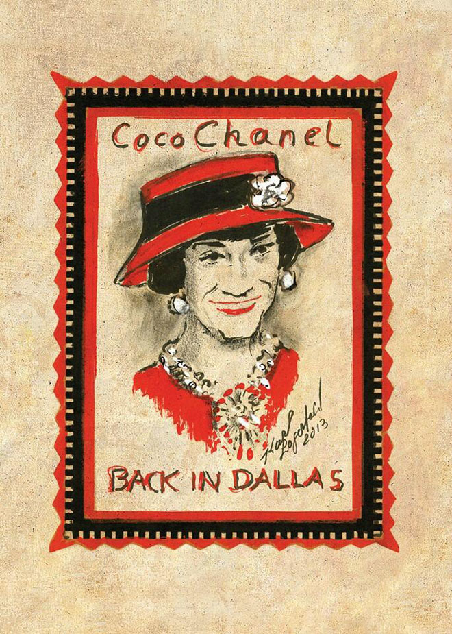 Cartel Chanel en Dallas