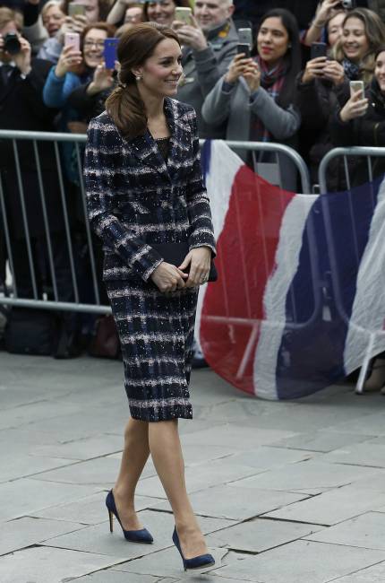 Kate Middleton en el Museo del Fútbol