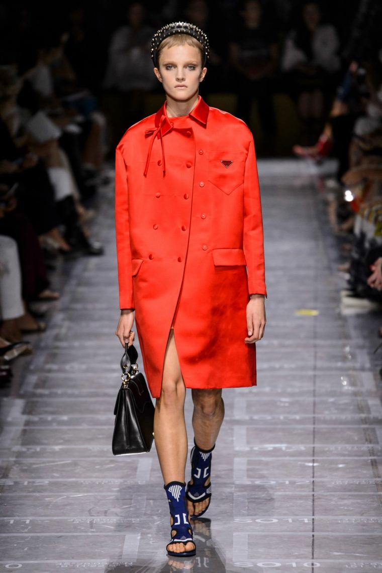 Silueta oversize. Prada