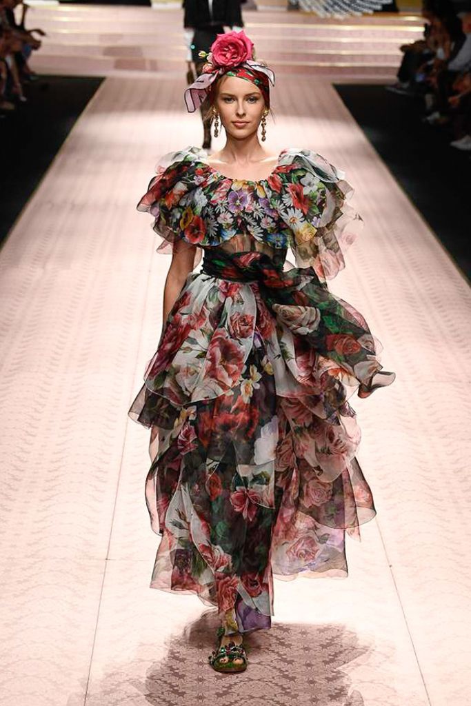 Flores. Dolce&Gabbana
